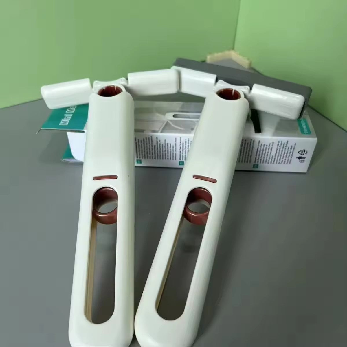 Mini Mop Wiper Powerful Squeeze Mini Mop Folding Home Cleaning Mops